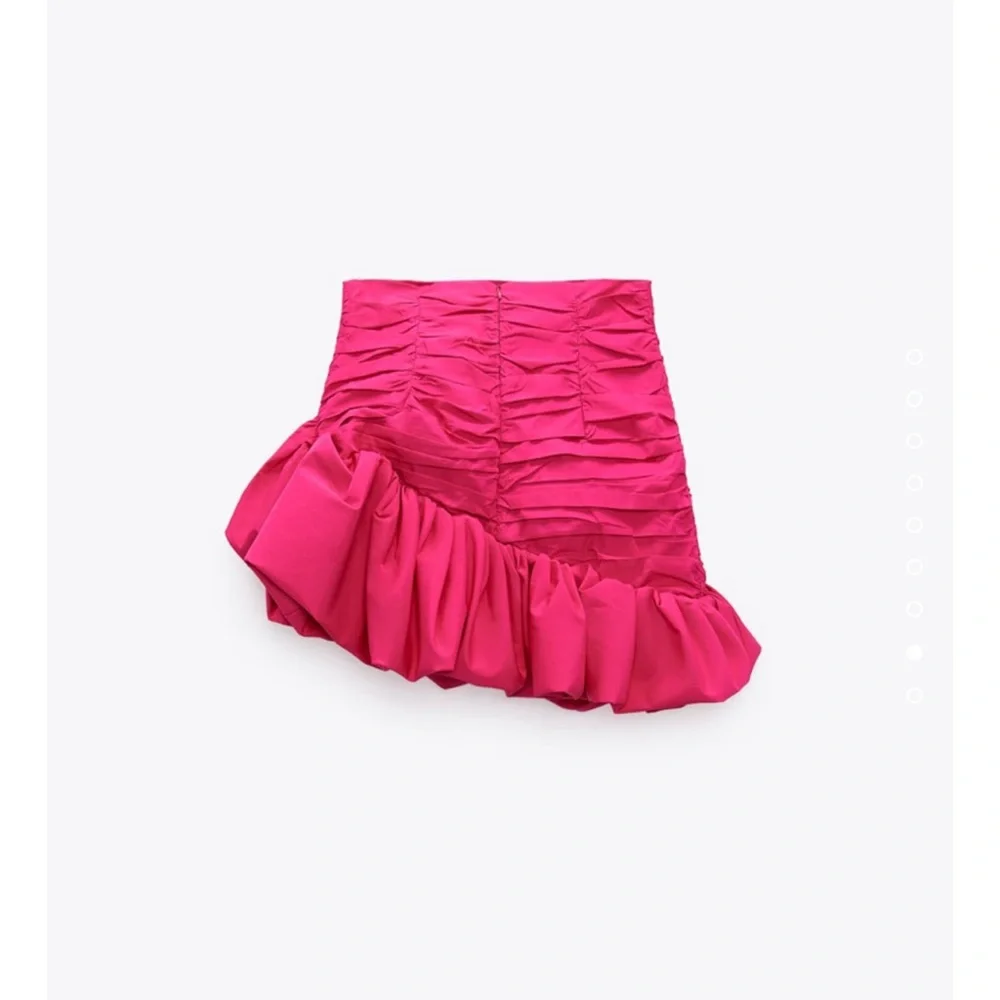 Zara Draped Mini Skirt Limited Edition - Picture 5 of 12